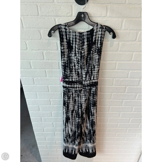 Jumpsuit By Robbie Bee In Black & Grey, Size: L