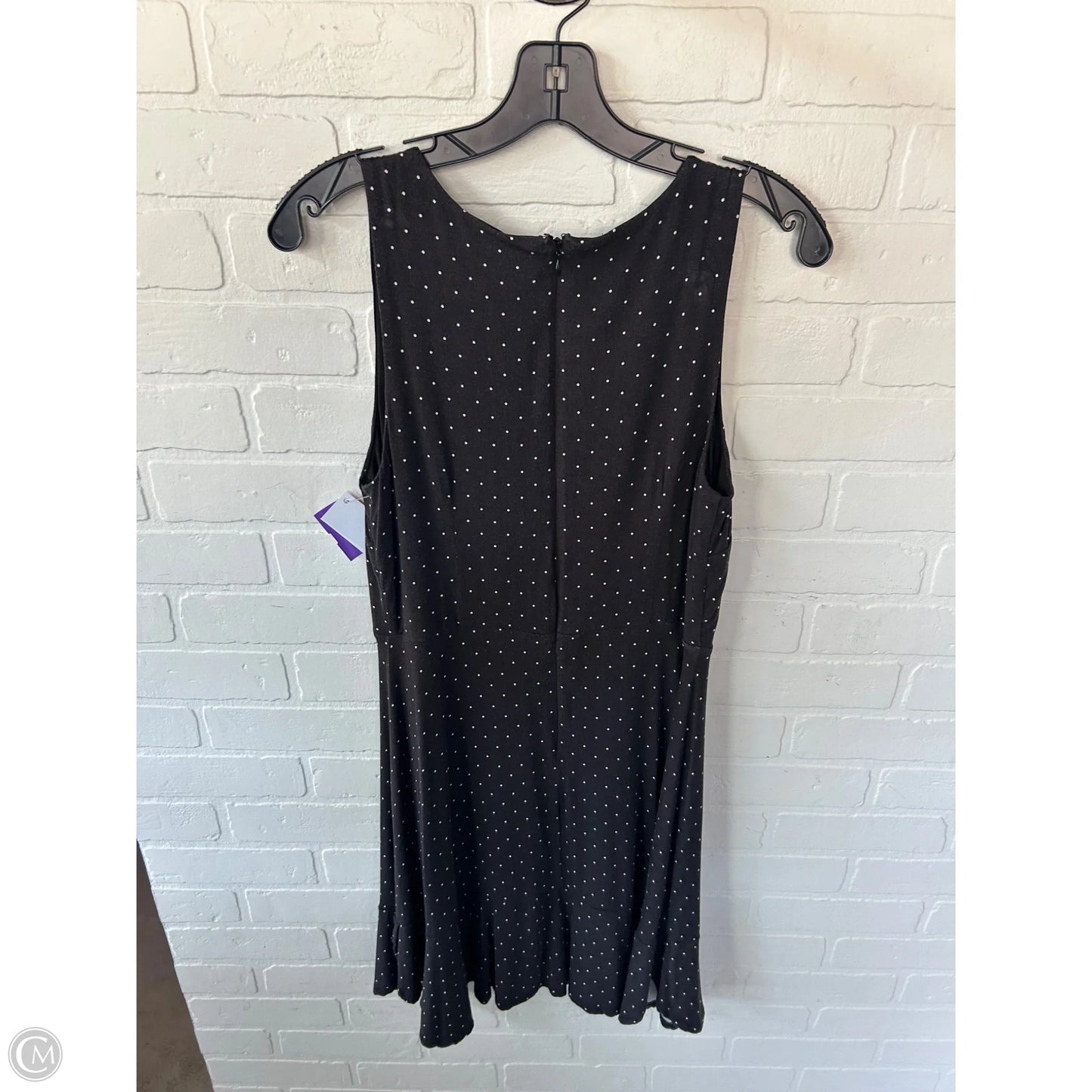 Dress Casual Short By Loft In Black & White, Size: Mp