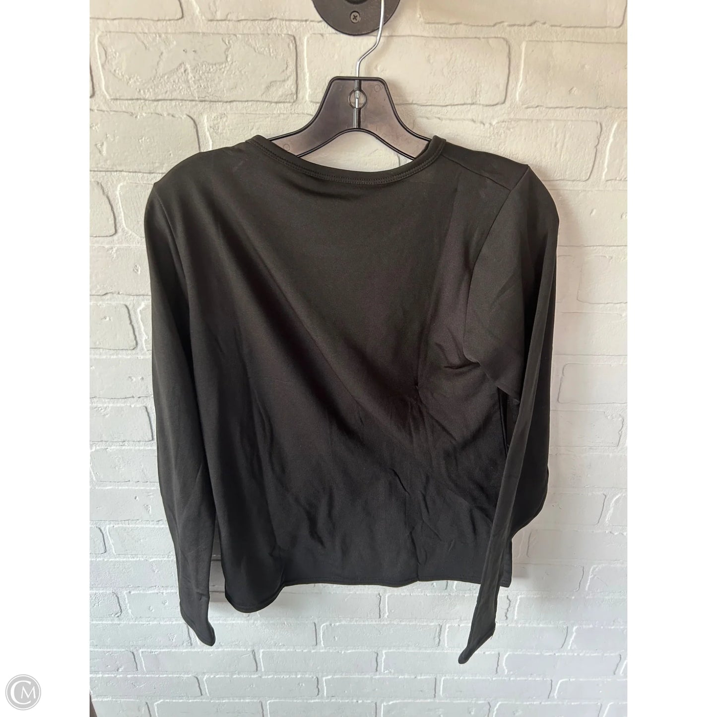 Top Long Sleeve Basic By Cmf In Black, Size: L