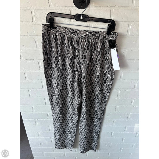 Pants Wide Leg By Joie In Black & Grey, Size: 8