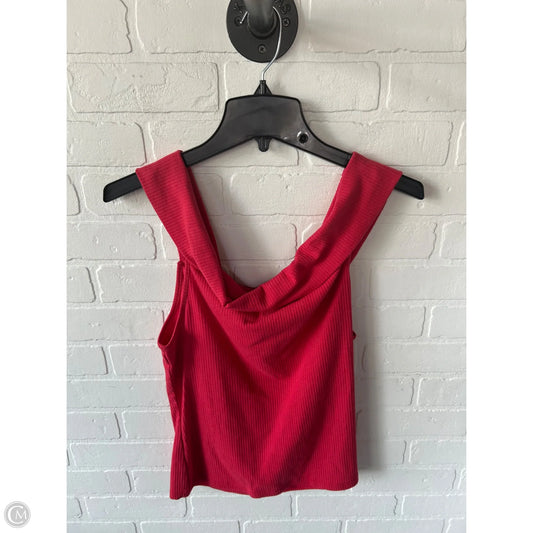 Top Sleeveless Basic By Old Navy In Red, Size: L