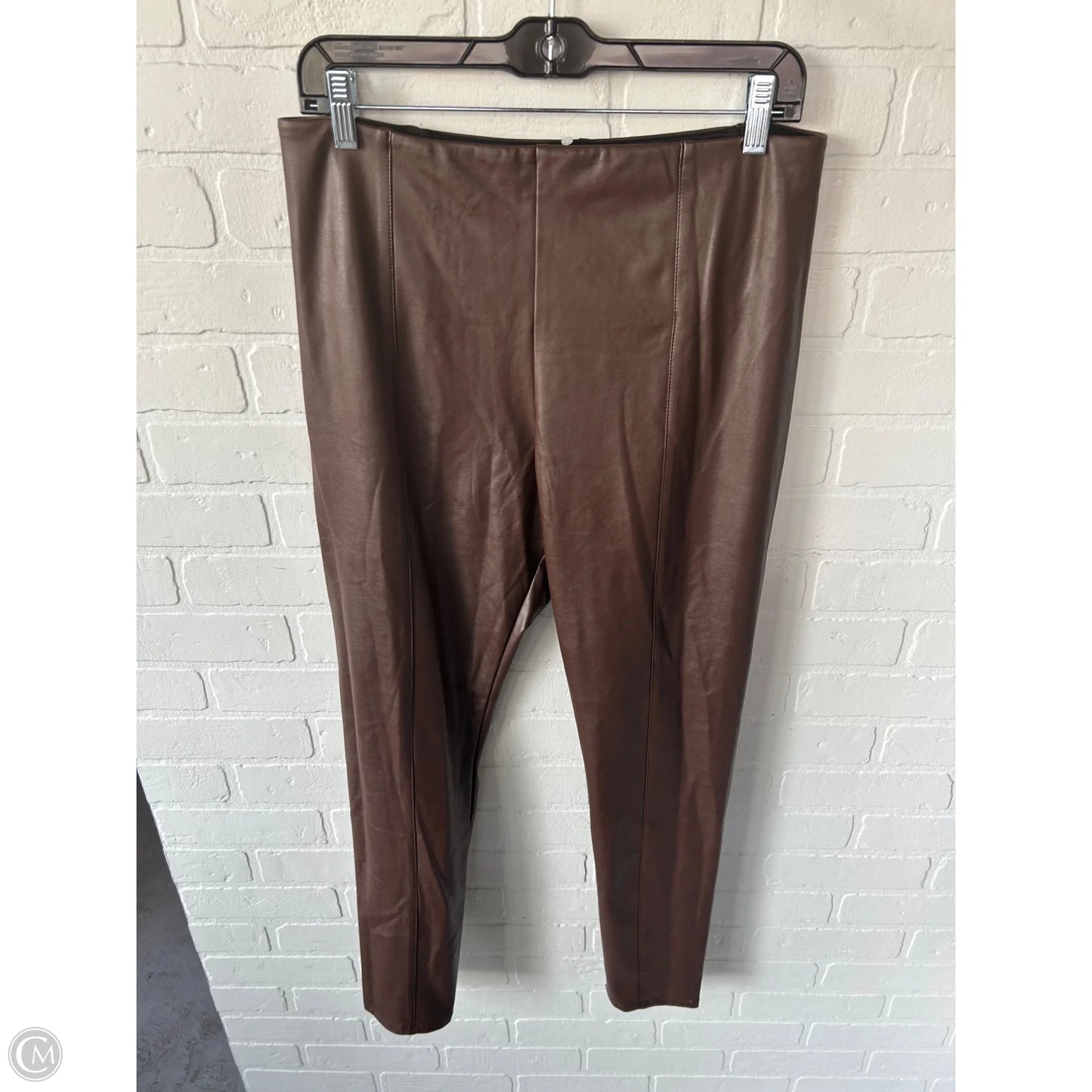 Pants Leggings By Lysse In Brown, Size: 16