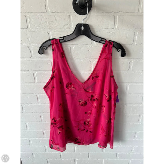 Top Sleeveless By White House Black Market In Pink, Size: M