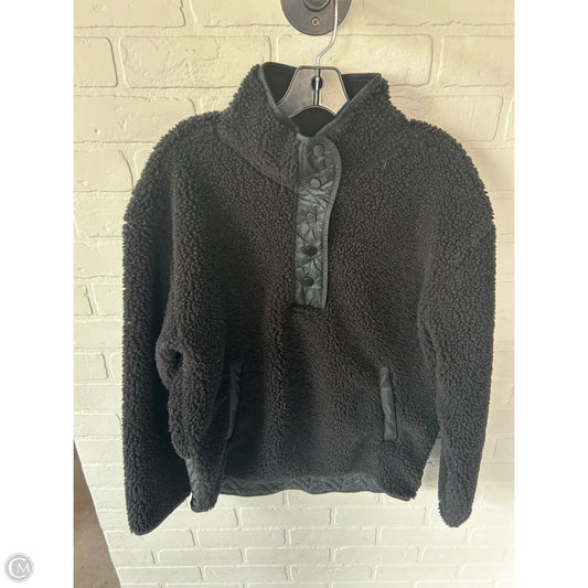 Jacket Fleece By Athleta In Black, Size: M