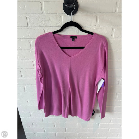 Sweater By Talbots In Pink, Size: M