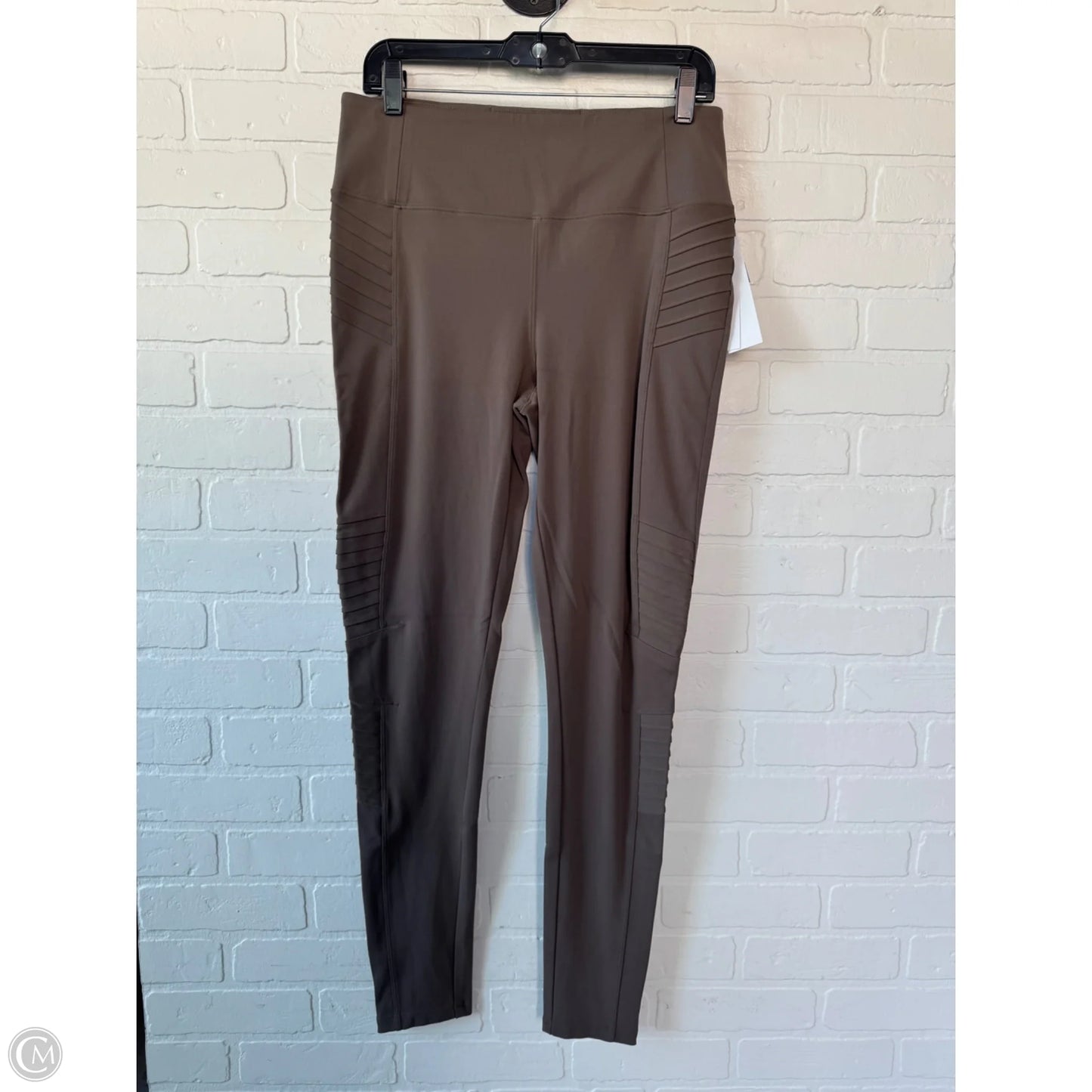 Athletic Leggings By Athleta In Brown, Size: 12l