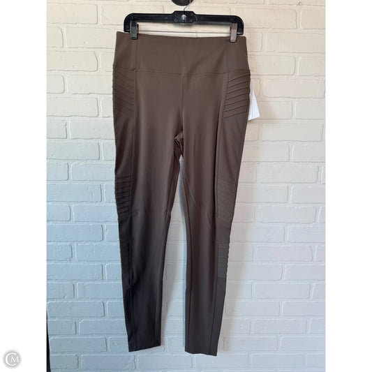 Athletic Leggings By Athleta In Brown, Size: 12l