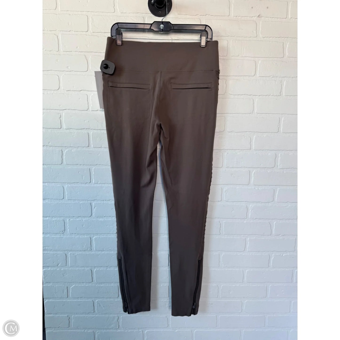 Athletic Leggings By Athleta In Brown, Size: 12l
