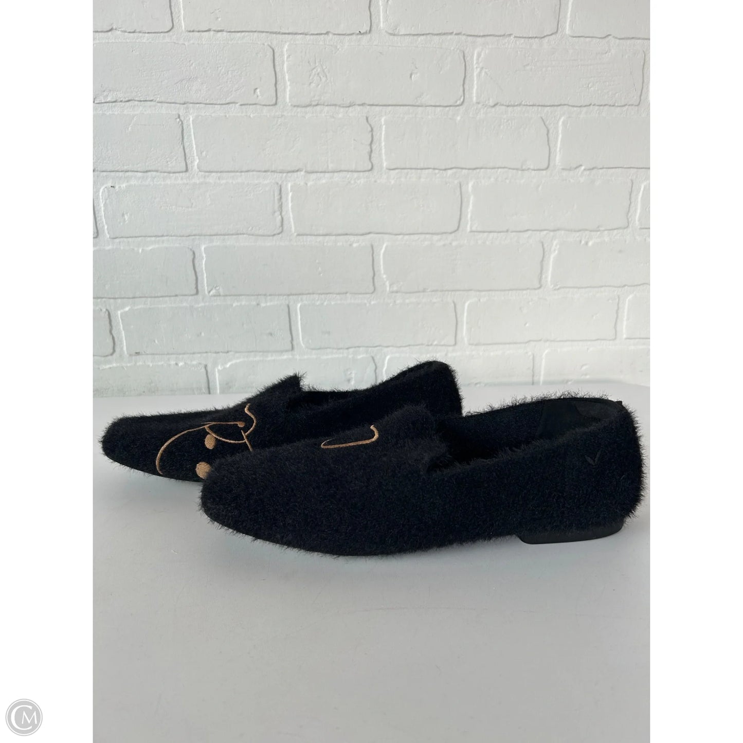 Shoes Flats By Cmb In Black & Brown, Size: 11
