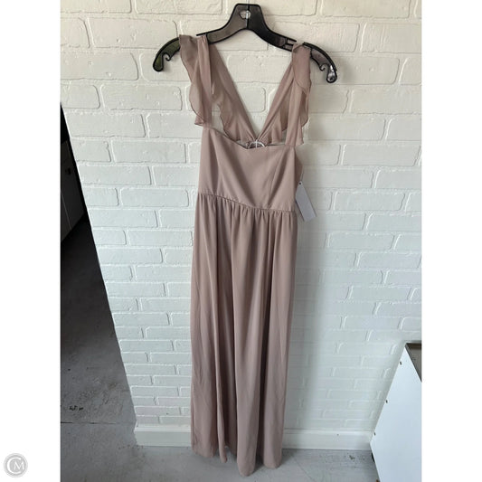 Dress Party Long By Show Me Your Mumu In Tan, Size: M