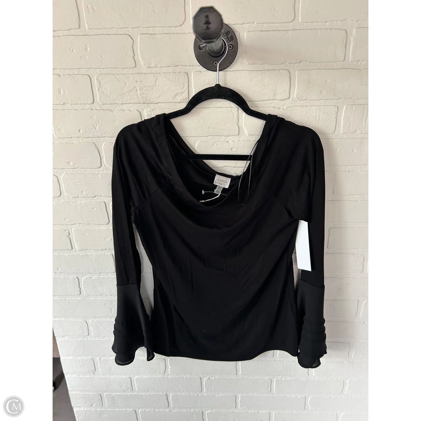 Top Long Sleeve By Cupio In Black, Size: S