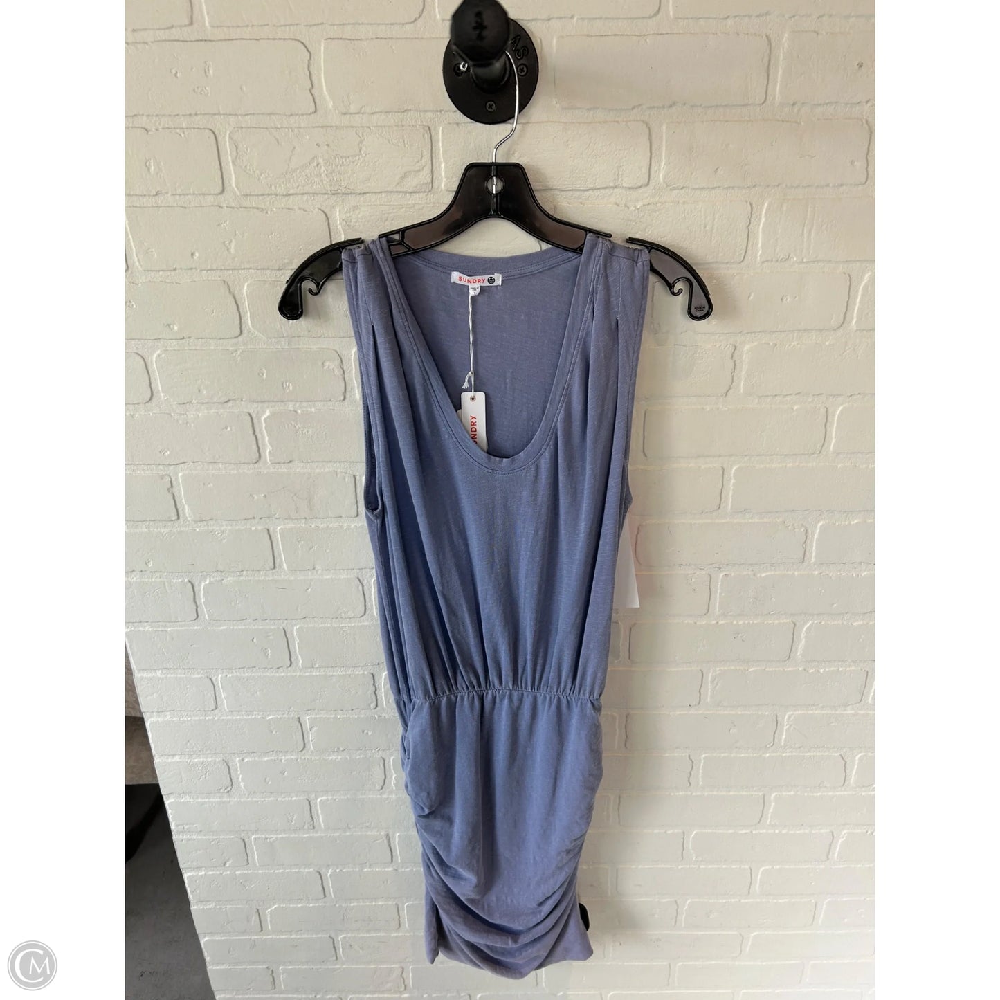Dress Casual Midi By Sundry In Blue, Size: S