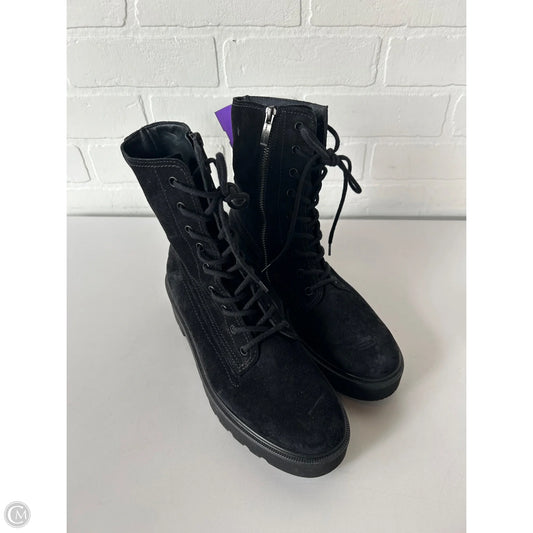 Boots Mid-calf Flats By Paul Green In Black, Size: 7.5