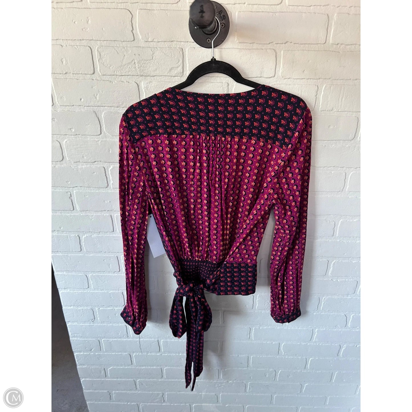 Top Long Sleeve By Maeve In Purple, Size: M