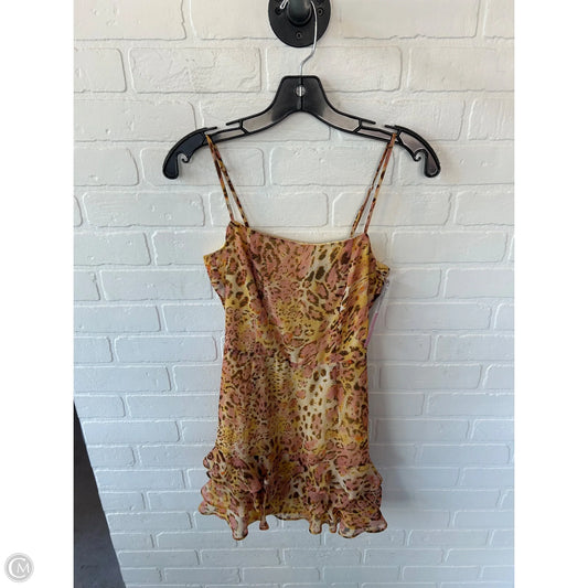 Dress Casual Short By Bardot In Pink & Yellow, Size: Xs