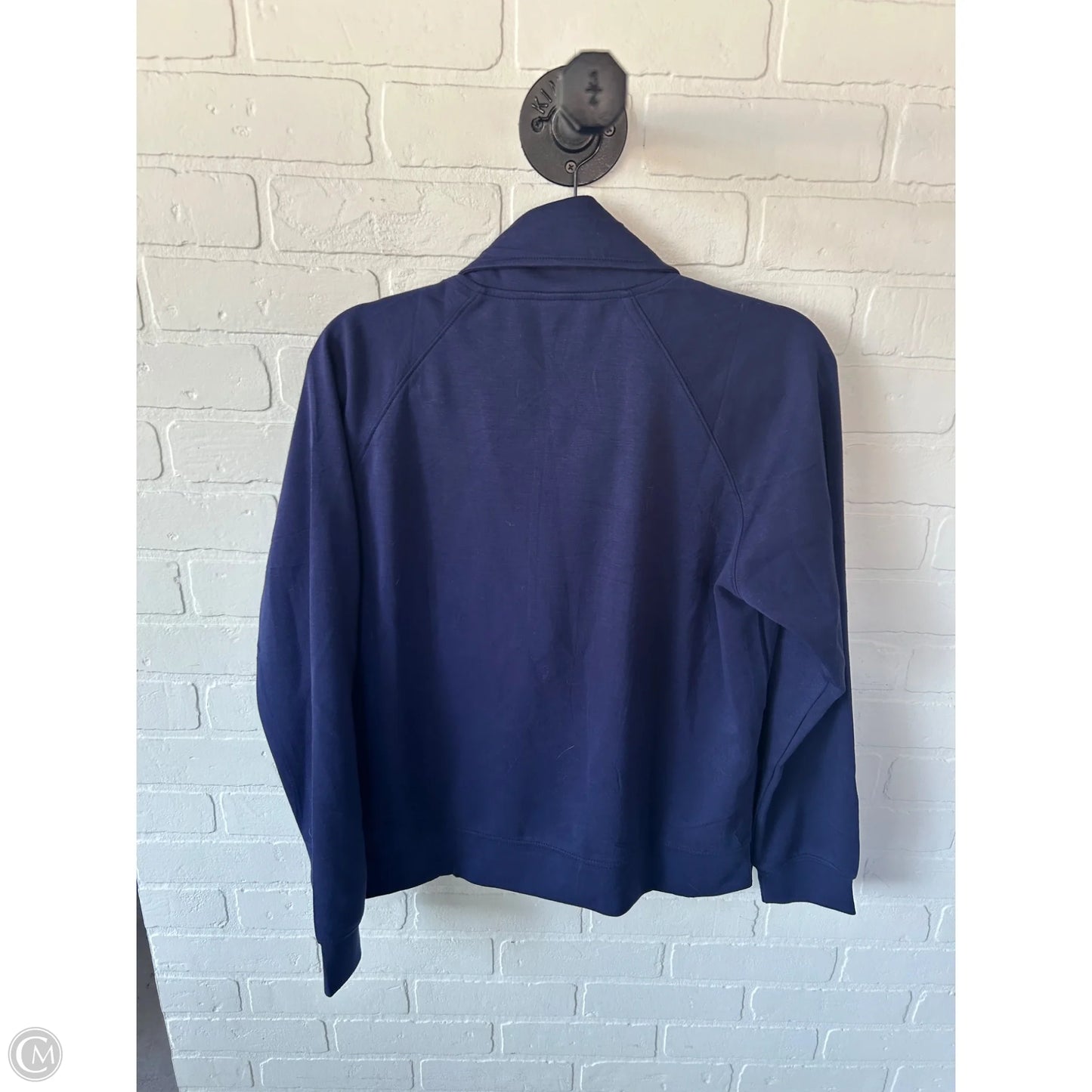 Athletic Sweatshirt Collar By Clothes Mentor In Blue, Size: M