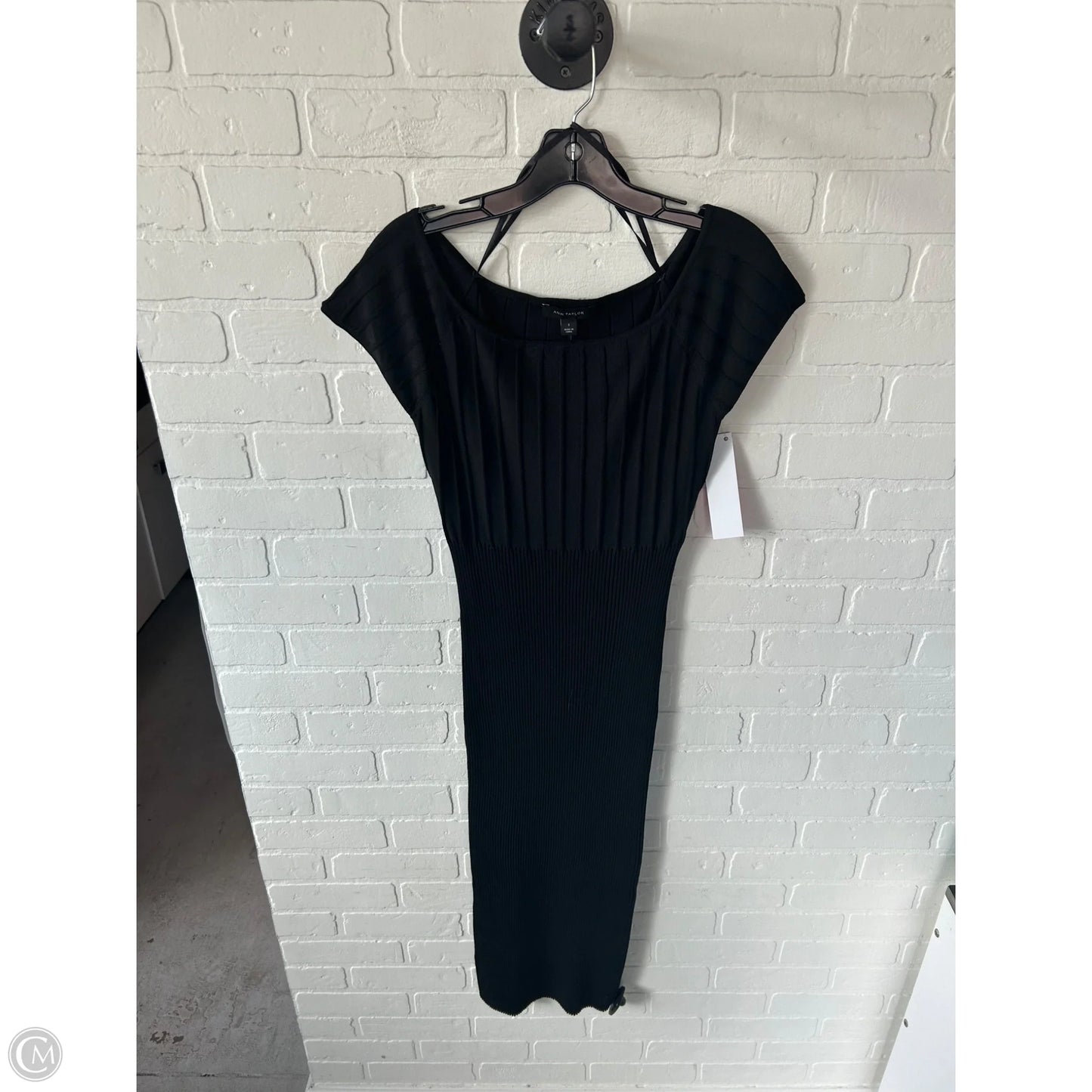 Dress Party Long By Ann Taylor In Black, Size: S