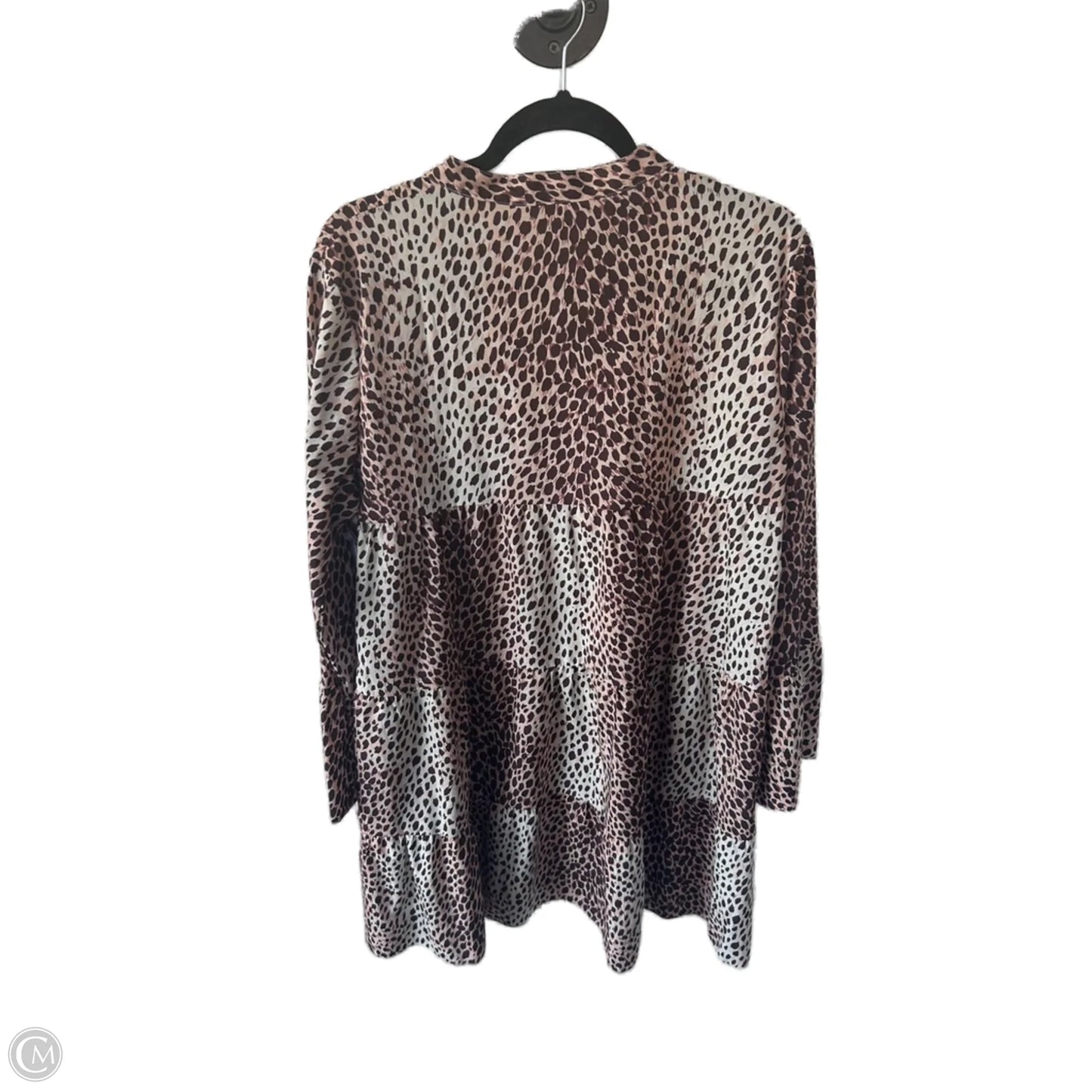 Dress Casual Short By Clothes Mentor In Brown, Size: Xl