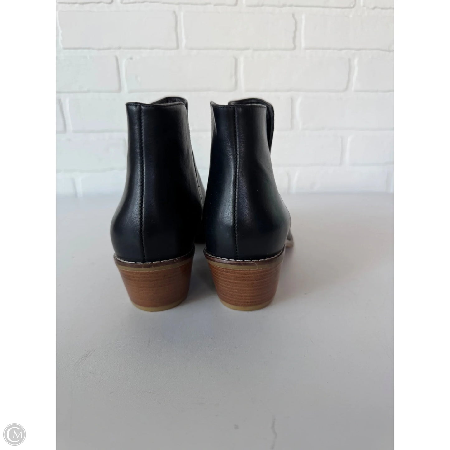 Boots Ankle Heels By Cole-haan In Black, Size: 7.5