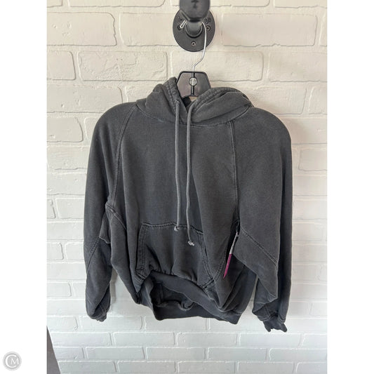 Sweatshirt Hoodie By Madewell In Grey, Size: Xxs
