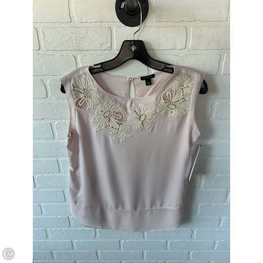 Top Sleeveless By Ann Taylor In Pink, Size: Xs