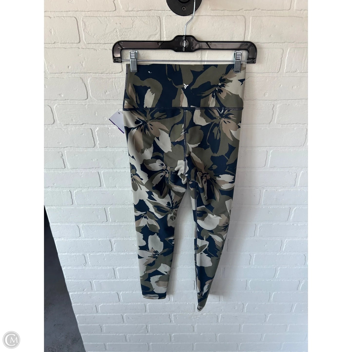 Athletic Leggings By Old Navy In Blue & Green, Size: 4
