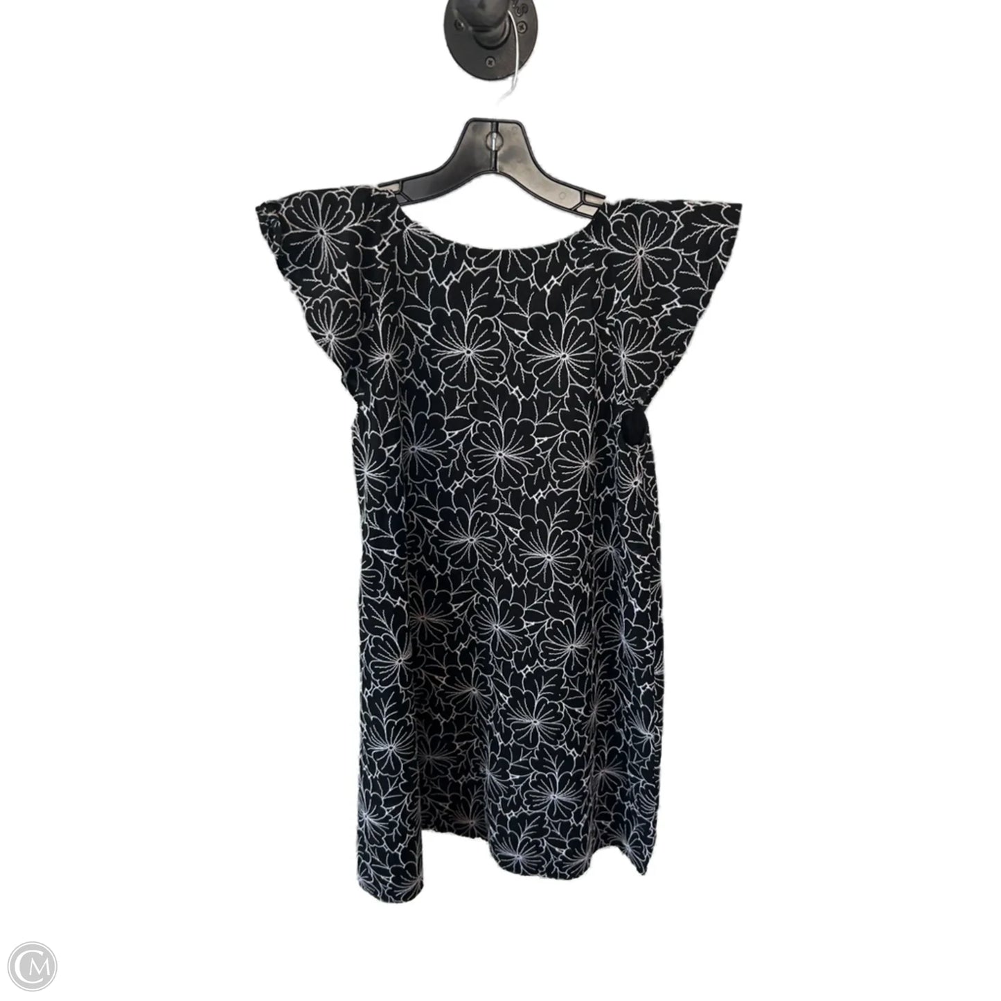 Dress Casual Short By Loft In Black & White, Size: M