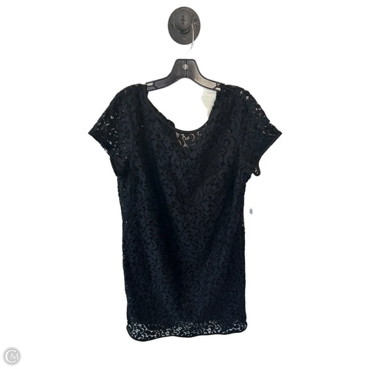Dress Work By Loft In Black, Size: L