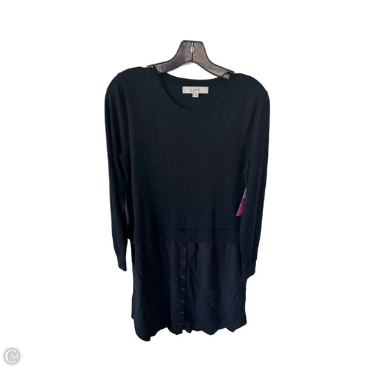 Dress Work By Loft In Black, Size: M