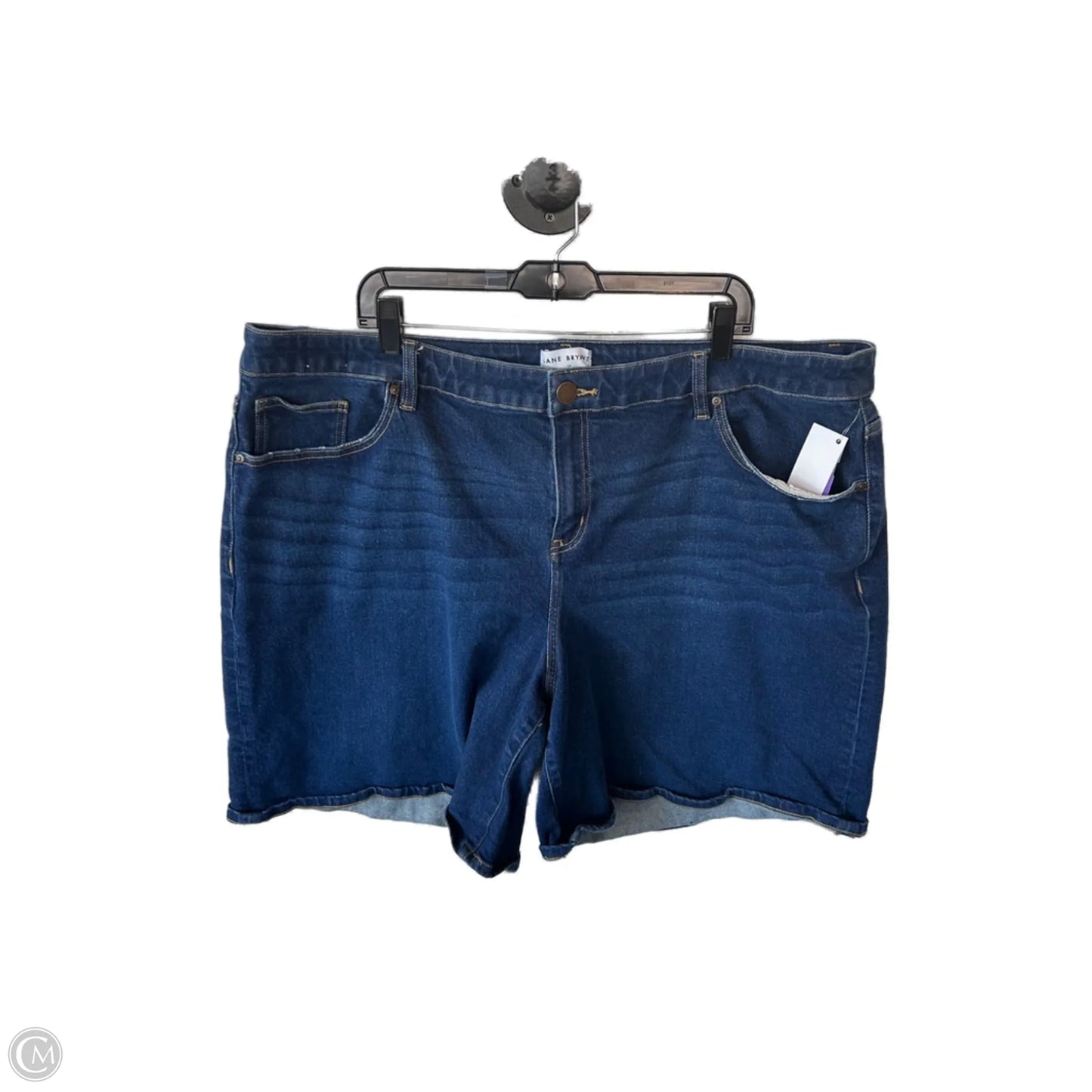 Shorts By Lane Bryant In Blue Denim, Size: 24