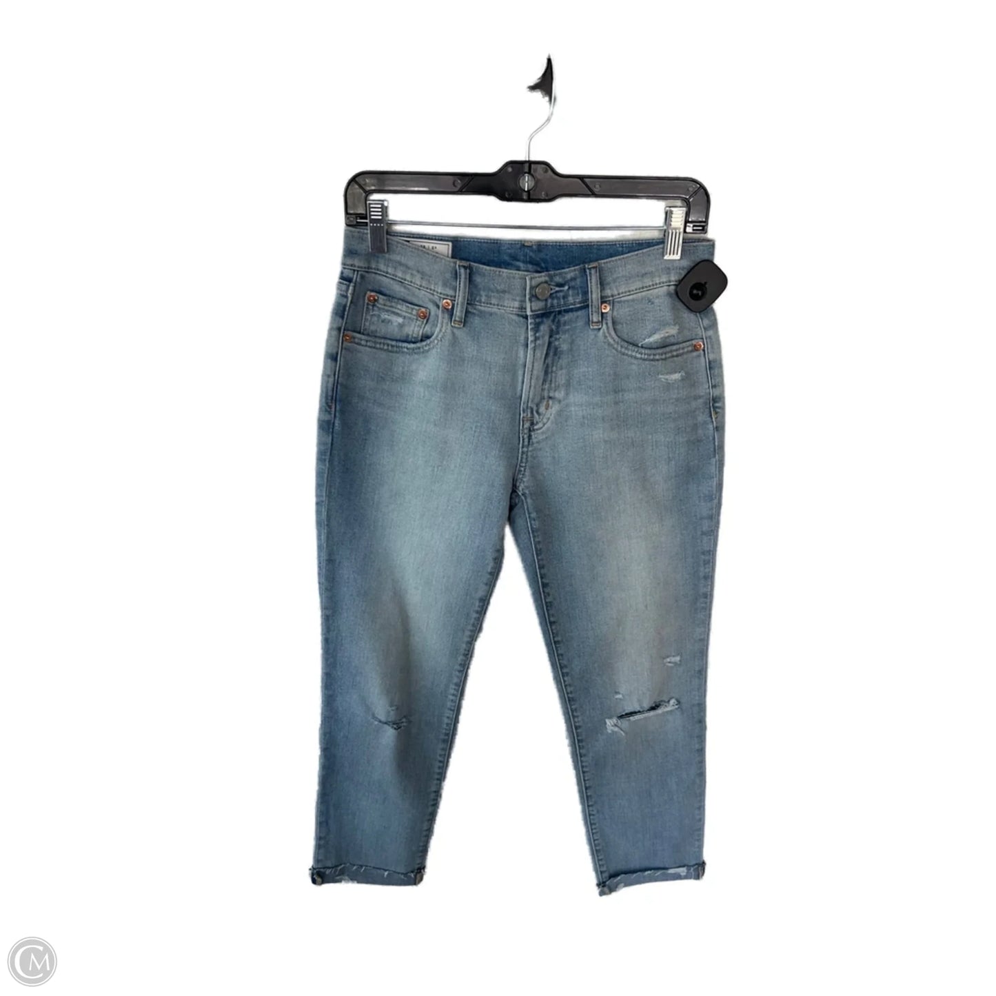 Jeans Boyfriend By Gap In Blue Denim, Size: 0