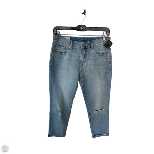 Jeans Boyfriend By Gap In Blue Denim, Size: 0