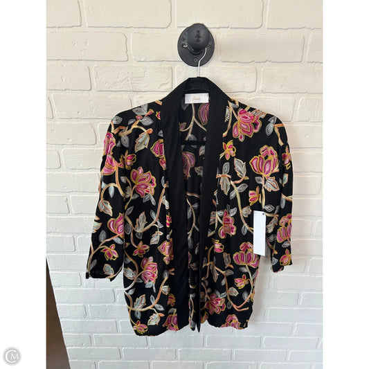 Blazer By Braeve In Black & Pink, Size: Xs