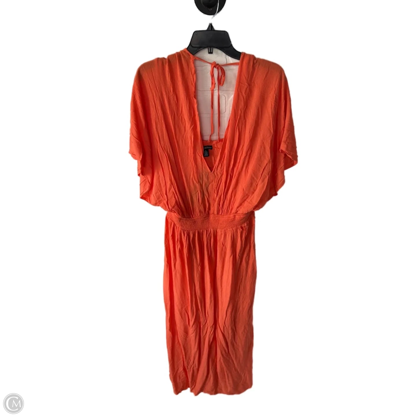 Dress Casual Maxi By Nina Leonard In Orange, Size: Xl