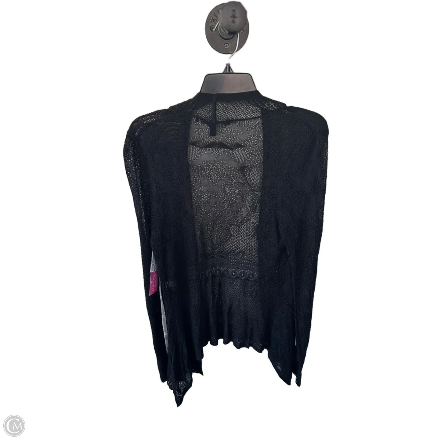 Sweater Cardigan By White House Black Market In Black, Size: L