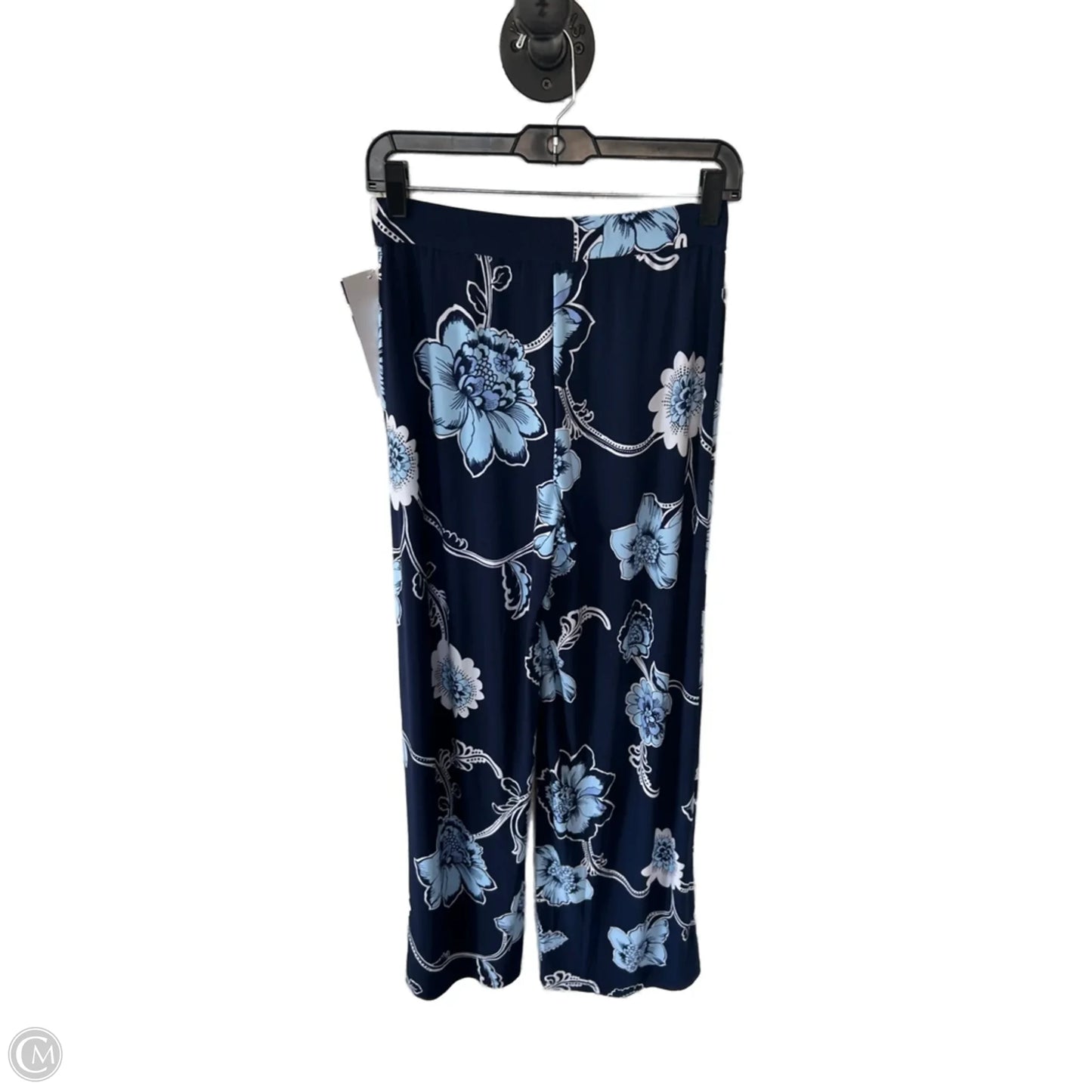 Pants Wide Leg By Dennis Basso Qvc In Blue, Size: 0