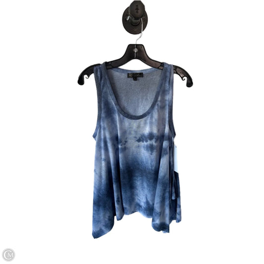Top Sleeveless By Clothes Mentor In Blue, Size: L