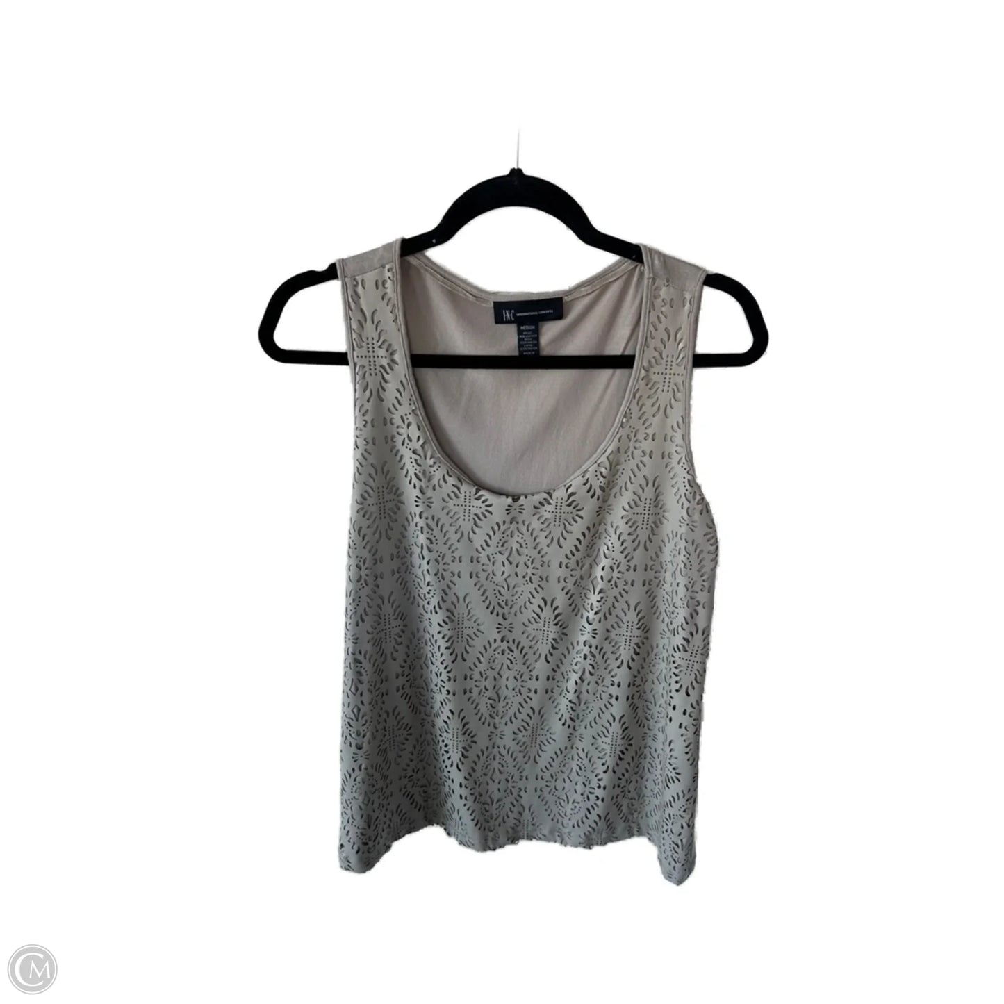 Tank Top By Inc In Tan, Size: M