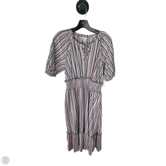 Dress Casual Maxi By Caslon In Blue & Pink, Size: S