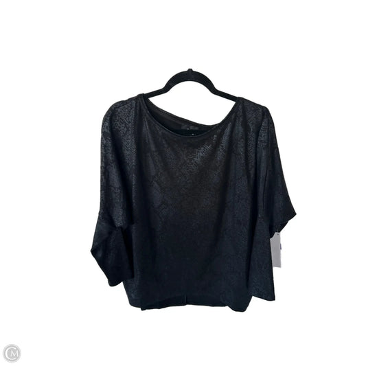 Top Long Sleeve By White House Black Market In Black, Size: M