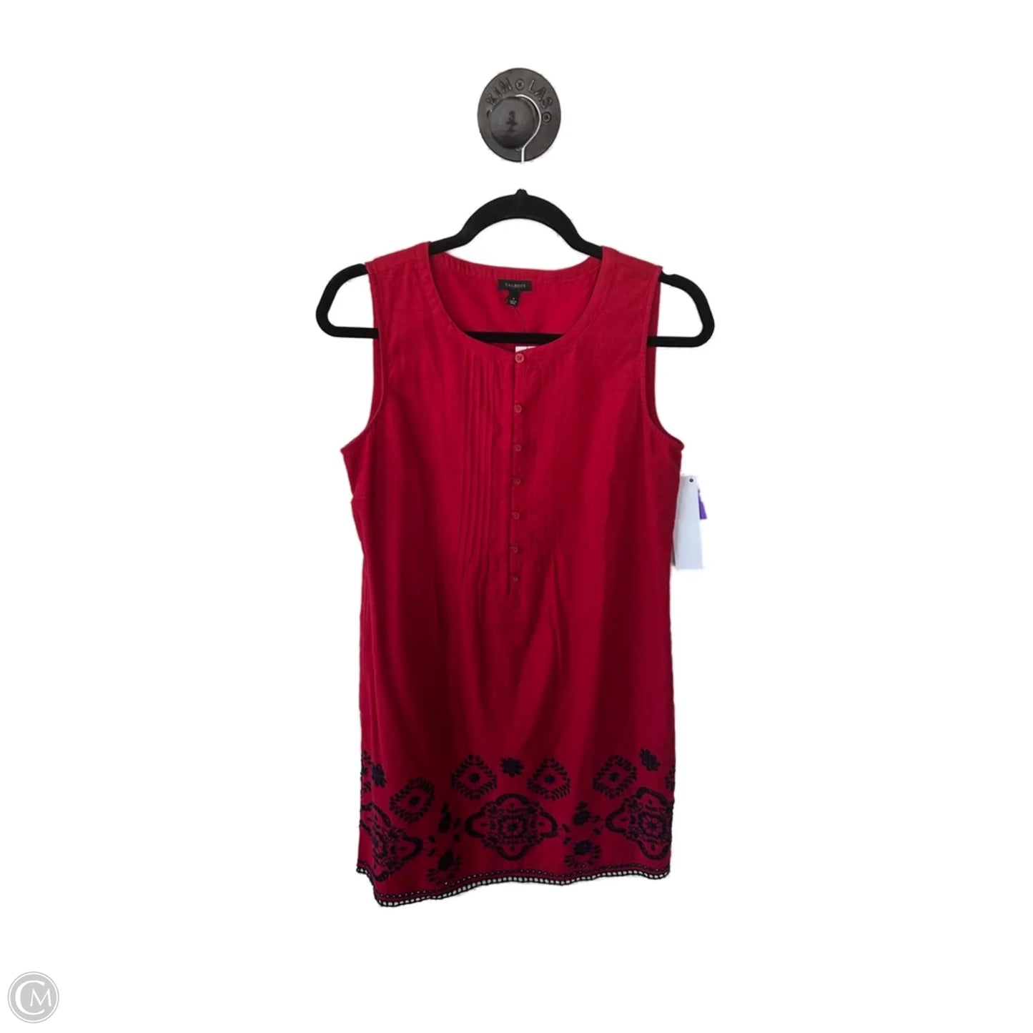 Dress Casual Short By Talbots In Black & Red, Size: S
