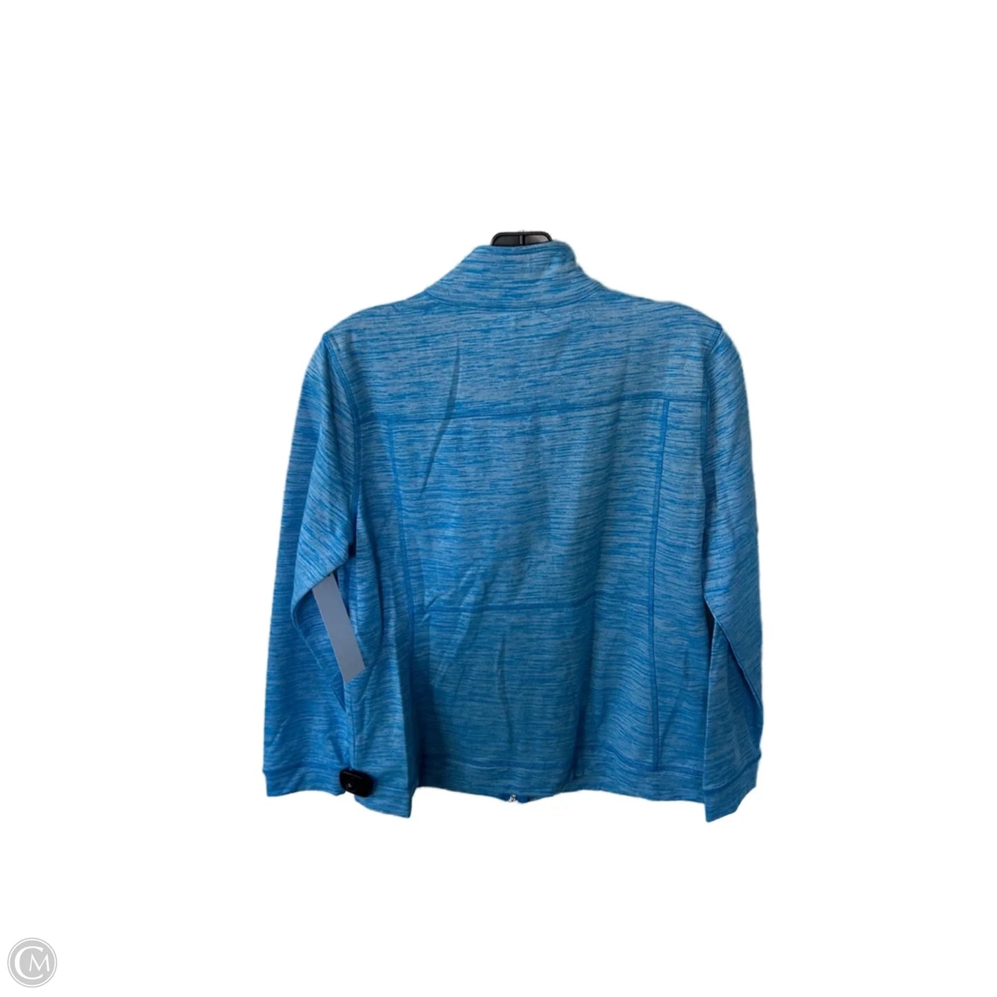 Sweatshirt Collar By Talbots In Blue, Size: M