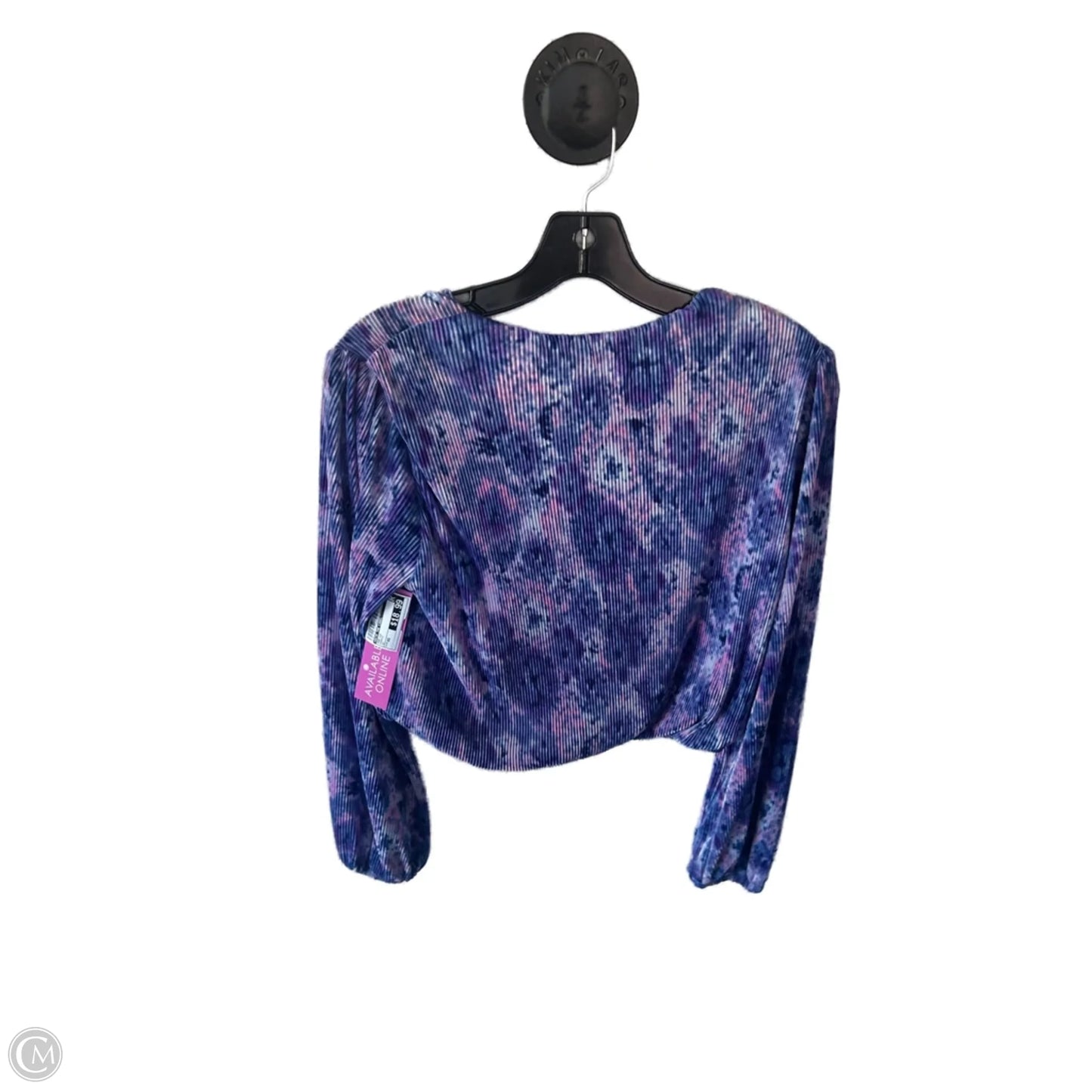 Top Long Sleeve By Astr The Label In Purple, Size: Xs