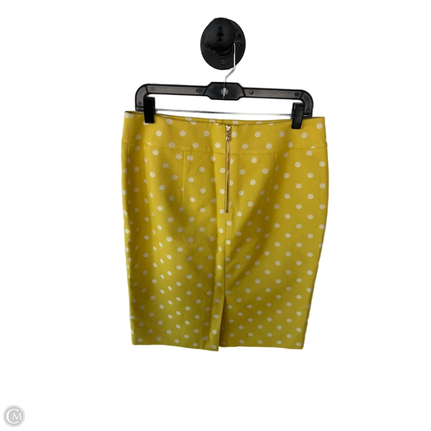 Skirt Midi By Ann Taylor In Yellow, Size: 10