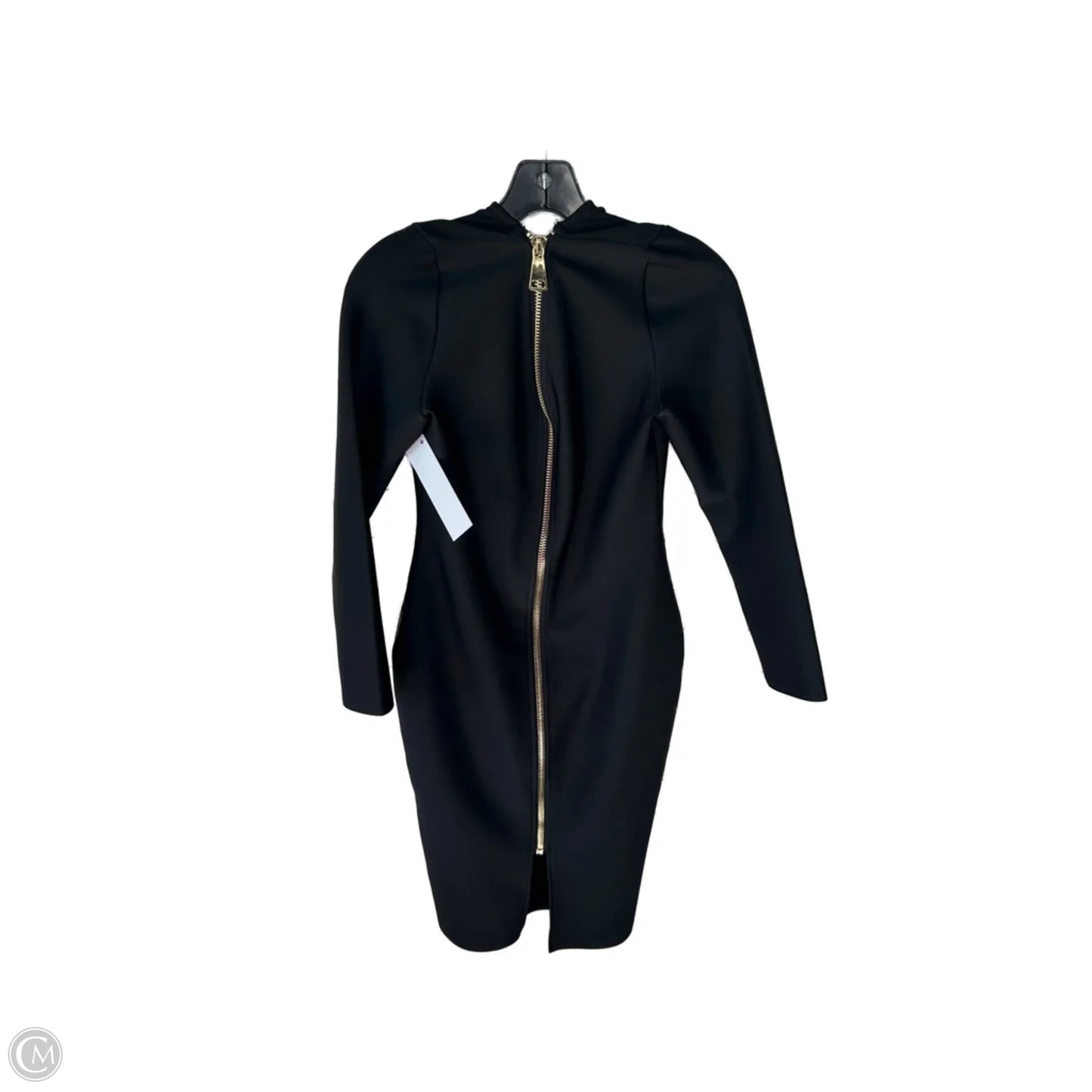 Dress Work By Clothes Mentor In Black & Gold, Size: L