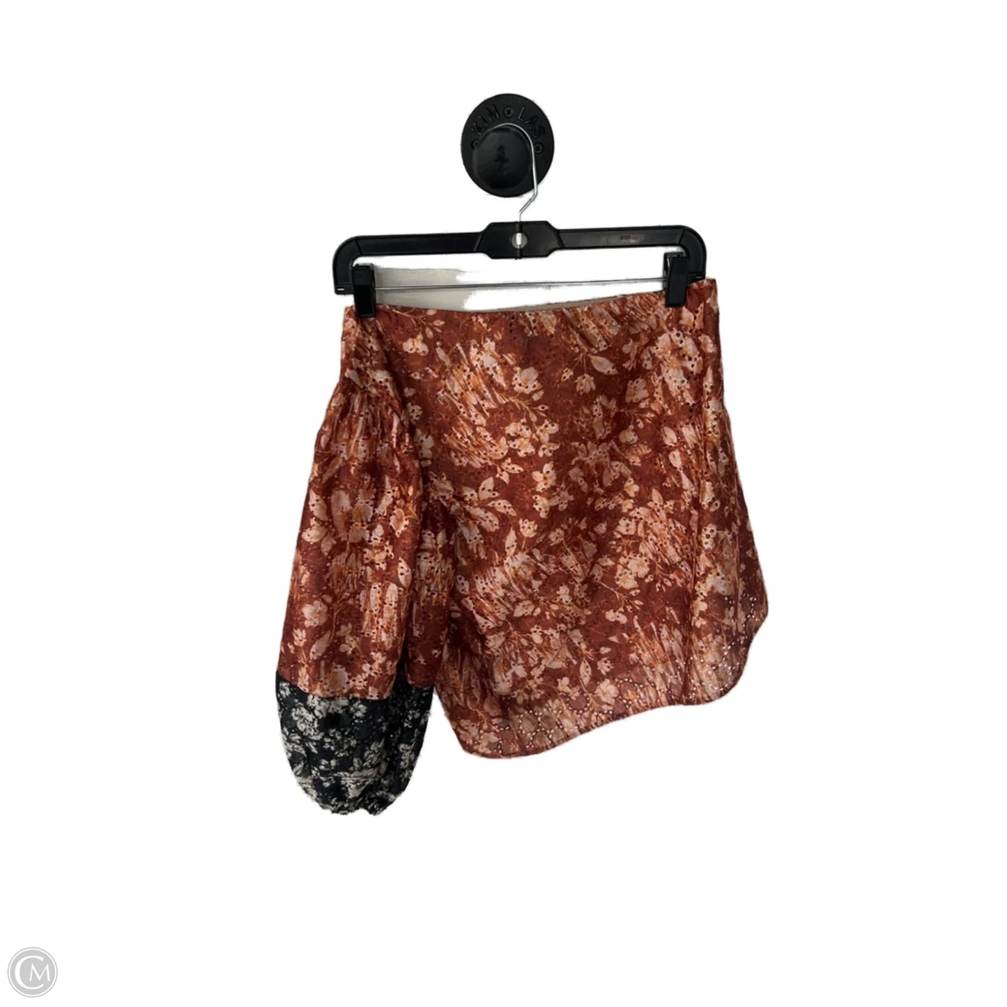 Top Long Sleeve By Sachin & Babi In Brown, Size: M