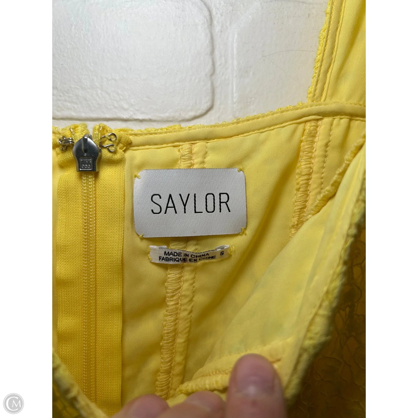 Dress Casual Short By Cma In Yellow, Size: S