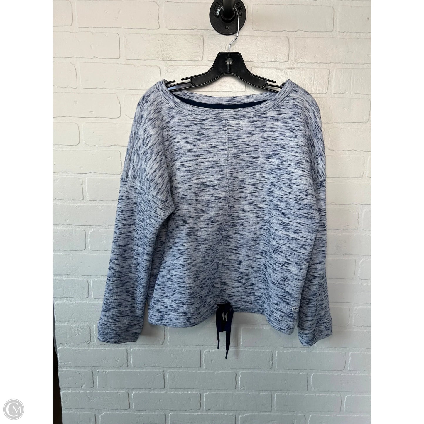 Athletic Sweatshirt Crewneck By Gapfit In Beige, Size: M