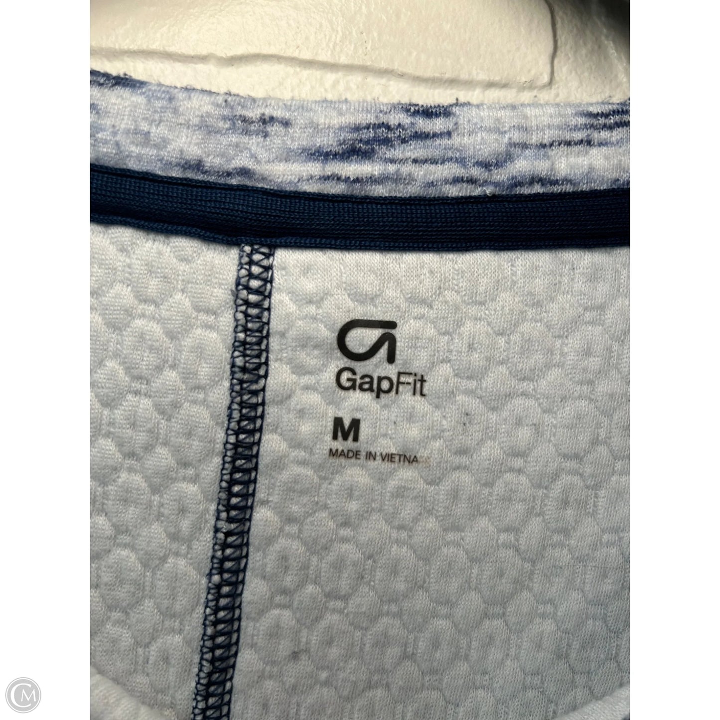 Athletic Sweatshirt Crewneck By Gapfit In Beige, Size: M