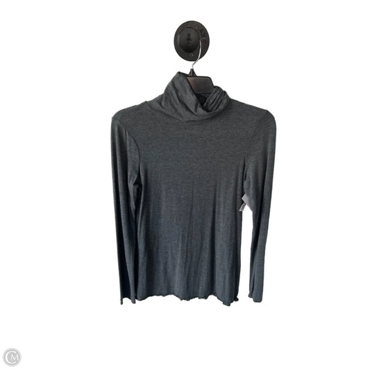 Top Long Sleeve Basic By Gap In Grey, Size: M